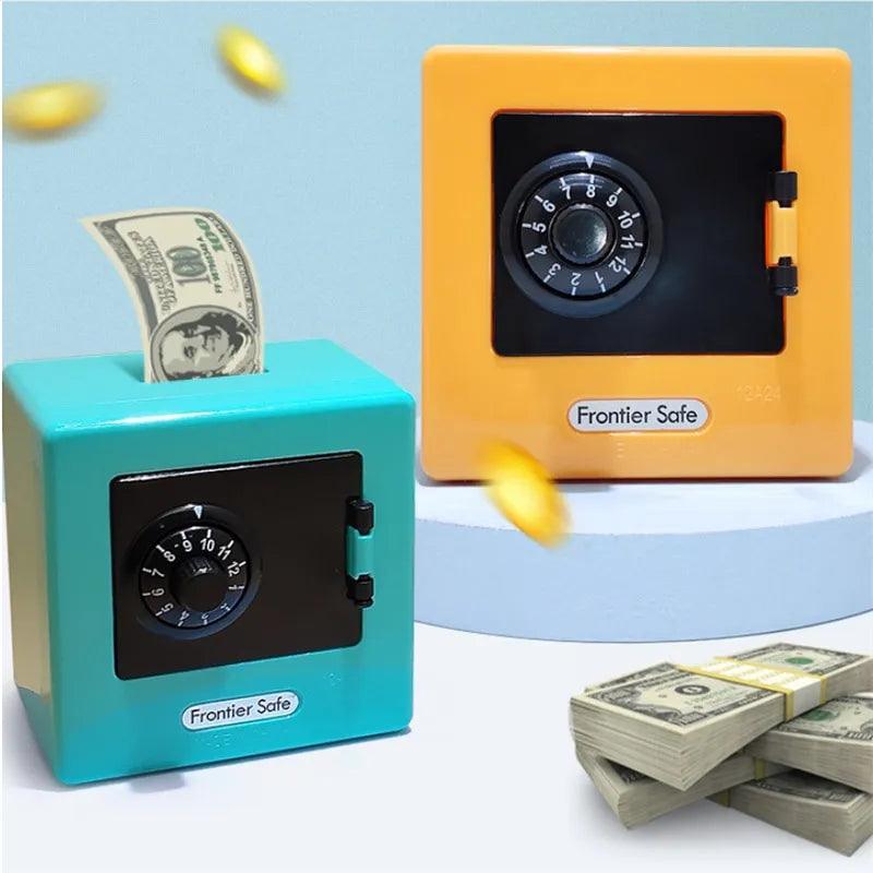 Mini Retro ATM Money Box with Rotating Password: Enhanced Security  ourlum.com   