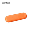 ZHMZH 3LEDs 1.5W Reading Lamps USB Night Lights Mini Book Light Portable U Disk LED Lamp Power Bank Powered 12 colors  ourlum.com Orange CHINA 