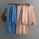 Two Piece Sets Womens Outfits Autumn Winter Knitwear N532