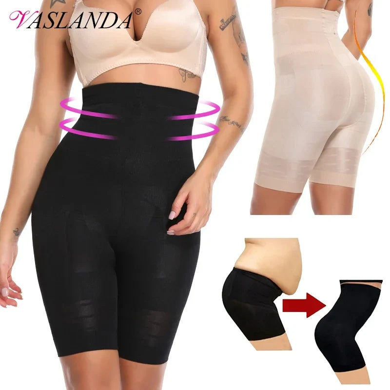 High Waist Tummy Control Body Shaper Shorts for Butt Lifting & Thigh Slimming