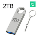  Waterproof USB Flash Drive: High-Speed Portable Storage  ourlum.com Silver 2TB  