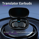 Language Translation Earbuds Online Support 144 Languages 3in1