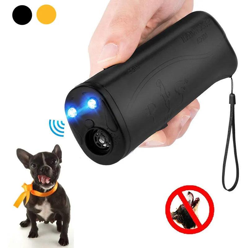 Ultrasonic Dog Repeller with LED Light: Train, Control, Prevent Barking  ourlum.com   