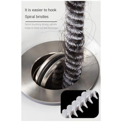 Pipe Dredging Brush: Ultimate Drain Cleaner for Home - Keep Drains Clear & Smooth