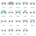 3D Sexy Face Tattoo Stickers Temporary Tattoos Glitter Fake Tattoo Rhinestones Masquerade for Women Party Face Jewels Tattoo  ourlum.com   