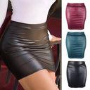 Faux Leather Bodycon Skirt: Urban Chic Fashion Essential