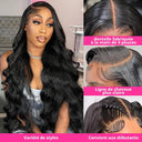 Luxury Body Wave Lace Front Wig Brazilian Human Hair