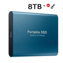  High-speed Portable External Hard Drive: Efficient Data Transfer Work & Study  ourlum.com Blue 8TB  