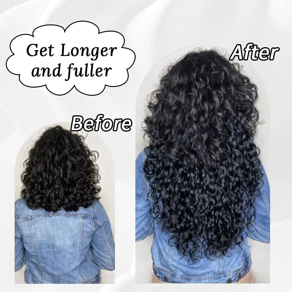 Water Wave Curly Deep Brazilian Hair Bundles: Luxury Grade Virgin Hair