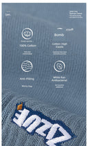 Trendy Antibacterial Cotton Socks for Men Breathable