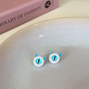 Kiss Jewelry Cute Monster Eyes Stud Earrings Trendy Kpop Fashion Gift