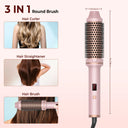 1.5 Inch Hair Curling Iron Brush Ceramic Thermal Brush Tool