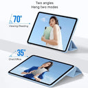 Xiaomi Pad 6 PU Leather Tri-Fold Case: Stylish Tablet Cover with Stylus Pen  ourlum.com   