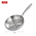 11-Inch Non-Stick 304 Stainless Steel Frying Pan Eco-Friendly Cookware