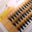 20D/30D Mink Eyelashes 1 Box /60 Bundles Natural eyelashes extension 3D Russia Individual Eyelash Cluster Makeup Tools Eye black  ourlum.com   