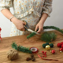 Christmas Rattan Garland for Festive Home Decoration & DIY Ornaments  ourlum.com   