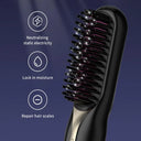 Cordless Electric Hair Brushes Straightener Brush Styler