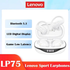 Lenovo LP75 Wireless Earbuds: Immersive Sound & Noise Cancellation