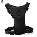 Breathable Mesh Dog Harness Set with Car Safety Belt | Adjustable Straps & Chest Strap for Pet Safety  ourlum.com Black 2 Other United State