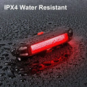 X-Tiger Super Bright USB Rechargeable Rear Bike Light