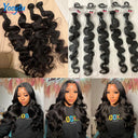 YOCYTU Brazilian Body Wave Hair Bundles Premium Quality Weave