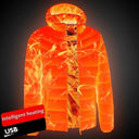 19/11/9 Areas Heated Jacket Men Electric Heating Jackets Warm