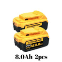 Rechargeable Lithium Battery for Dewalt 18V 20V Tools DCB200 Replacement