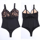 Lace Thong Bodysuit Shapewear for Women - Seamless Slimming & Tummy Control