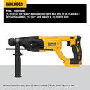 DEWALT DCH133 20V Brushless Rotary Hammer Tool Lightweight