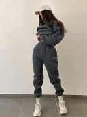 Hoodies And Pants Hoodies Set Clothes Women 2 Pieces