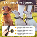 ROJECO Digital Rechargeable Dog Training Collar: Waterproof Vibrator Bark Stop  ourlum.com   