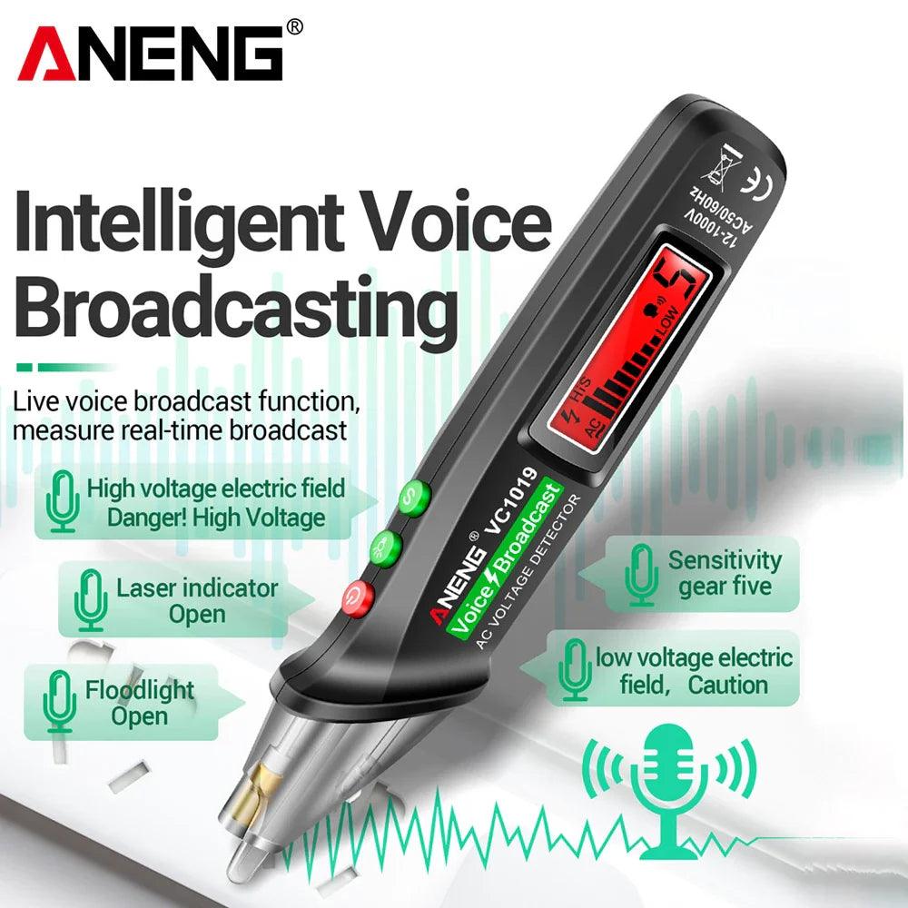 ANENG VC1019 Voice Tester Pen: Intelligent Voltage Detection & Infrared Sensor Technology  ourlum.com   