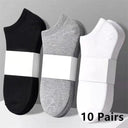 Men's Stylish Boat Socks Set: Comfort in Classic Colors