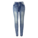 Women's Jeans High Waist Vintage Denim Pencil Pants for Women