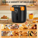 4L Oil Free Fryer 1500W Fast Air Circulation Cooking Tool