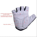 Half Finger Cycling Gloves Men Women Anti Slip Shock Breathable