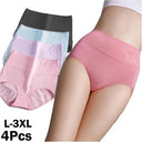 Comfort Plus Cotton Blend High-Waisted Panties Slimming