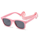 Flexible Polarized Baby Sunglasses with Strap UV400 Protection