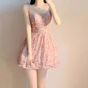 Sweet Pink Floral Dress Chic Summer Fashion Essential