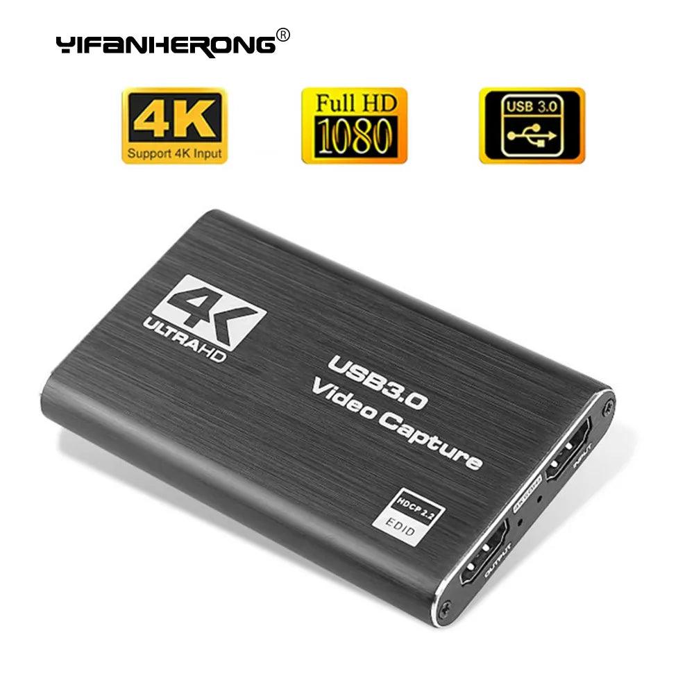 USB 4K HDMI Video Capture Card: Ultimate Game Recording Solution  ourlum.com   