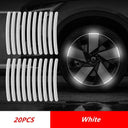 Car Safety Reflective Sticker Tape Set for Enhanced Visibility