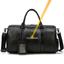 Big Capacity Genuine Leather Travel Bag For Men Women Stylish