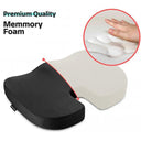 Ergonomic U-Shaped Memory Foam Coccyx Seat Cushion Comfort