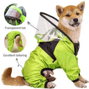 Dog Raincoat with Hoodie: Waterproof Pet Clothes for Dogs  ourlum.com   