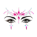 3D Sexy Face Tattoo Stickers Temporary Tattoos Glitter Fake Tattoo Rhinestones Masquerade for Women Party Face Jewels Tattoo  ourlum.com NO.21  