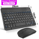 Wireless Bluetooth Keyboard and Mouse Set Multi-Language Support