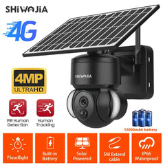 SHIWOJIA WIFI Camera: Solar-Powered Security Solution