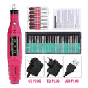 Portable Professional Electric Nail Drill Machine Set