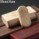 Wooden USB Pen Drive: Elegant Wedding Photography Memory Stick  ourlum.com   