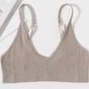 Ultimate Comfort Seamless Tube Tops Bralette - Chic and Stylish Lingerie for Women  Our Lum khaki M 